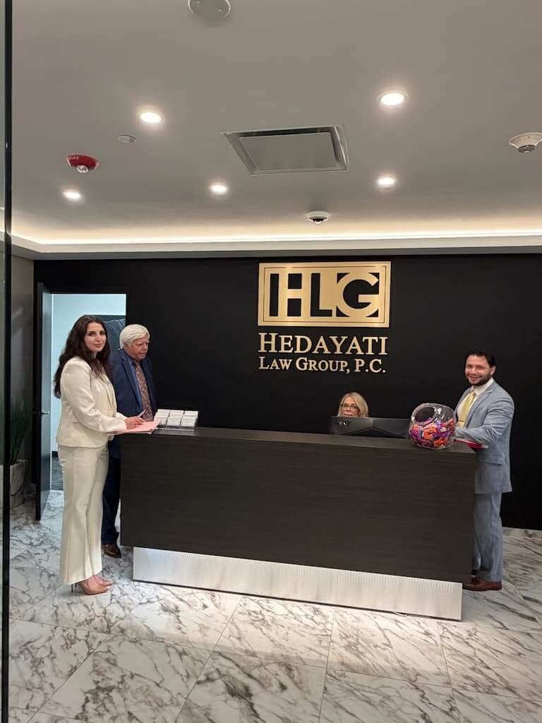 The team at Hedayati Law Group, P.C. in their Garden City, New York office